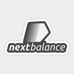 Next Balance Funny Parody Sticker